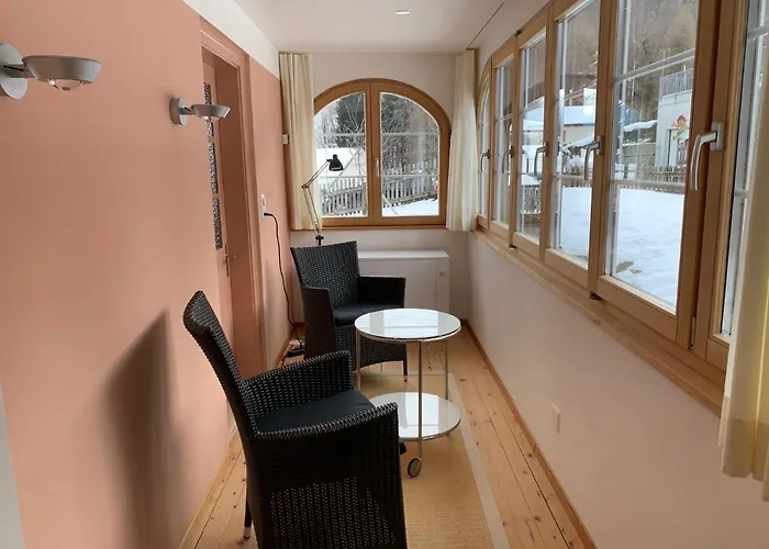 Charmantes Alpen-appartement In Conters, Davos-parsenn Daire *