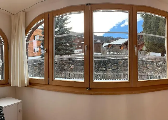 Charmantes Alpen-appartement In Conters, Davos-parsenn