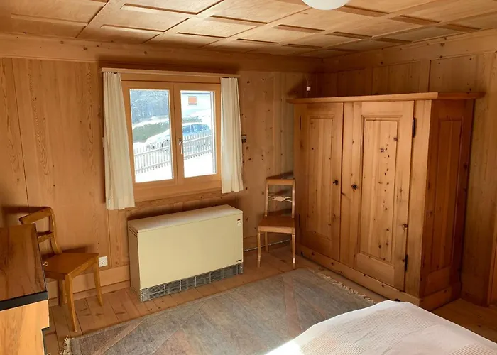 Charmantes Alpen-appartement In Conters, Davos-parsenn Conters im Prattigau