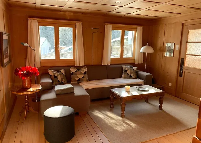 Charmantes Alpen-appartement In Conters, Davos-parsenn *