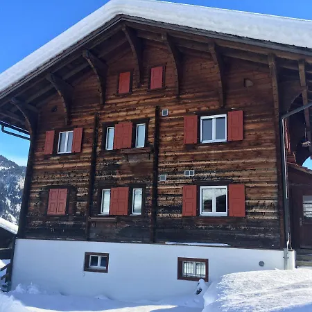 Charmantes Alpen-appartement In Conters, Davos-parsenn Apartman